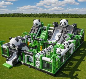 T6-6532 Panda Theme Inflatable Funcity