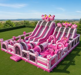 T6-6543 Pink Panther Theme Inflatable Funcity