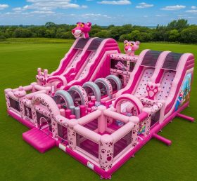 T6-6544 Pink Panther Theme Inflatable Funcity