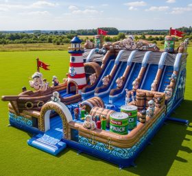 T6-6550 Popeye Theme Inflatable Funcity