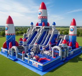 T6-6568 Rocket Theme Inflatable Funcity