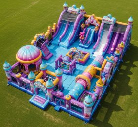 T6-6581 Shimmer & Shine Theme Inflatable Funcity