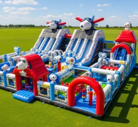 T6-6582 Snoopy Theme Inflatable Funcity