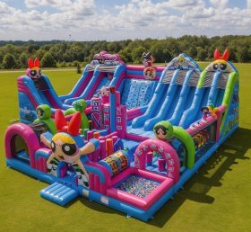 T6-6612 The Powerpuff Girls Theme Inflatable Funcity