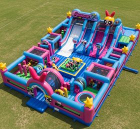 T6-6615 The Powerpuff Girls Theme Inflatable Funcity