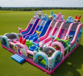 T6-6618 The Powerpuff Girls Theme Inflatable Funcity