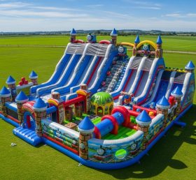 T6-6624 Thomas & Friends Theme Inflatable Funcity