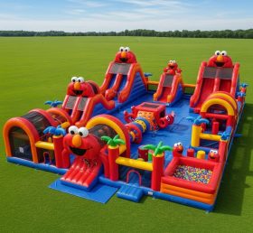 T6-6625 Tickle Me Elmo Theme Inflatable Funcity
