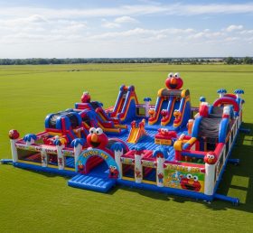 T6-6627 Tickle Me Elmo Theme Inflatable Funcity
