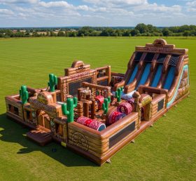 T6-6652 Wild West Theme Inflatable Funcity