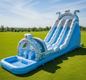 T8-5415 Hospital Theme Inflatable Water Slide