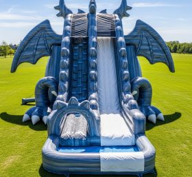 T8-5550 Dragon Theme Inflatable Water Slide