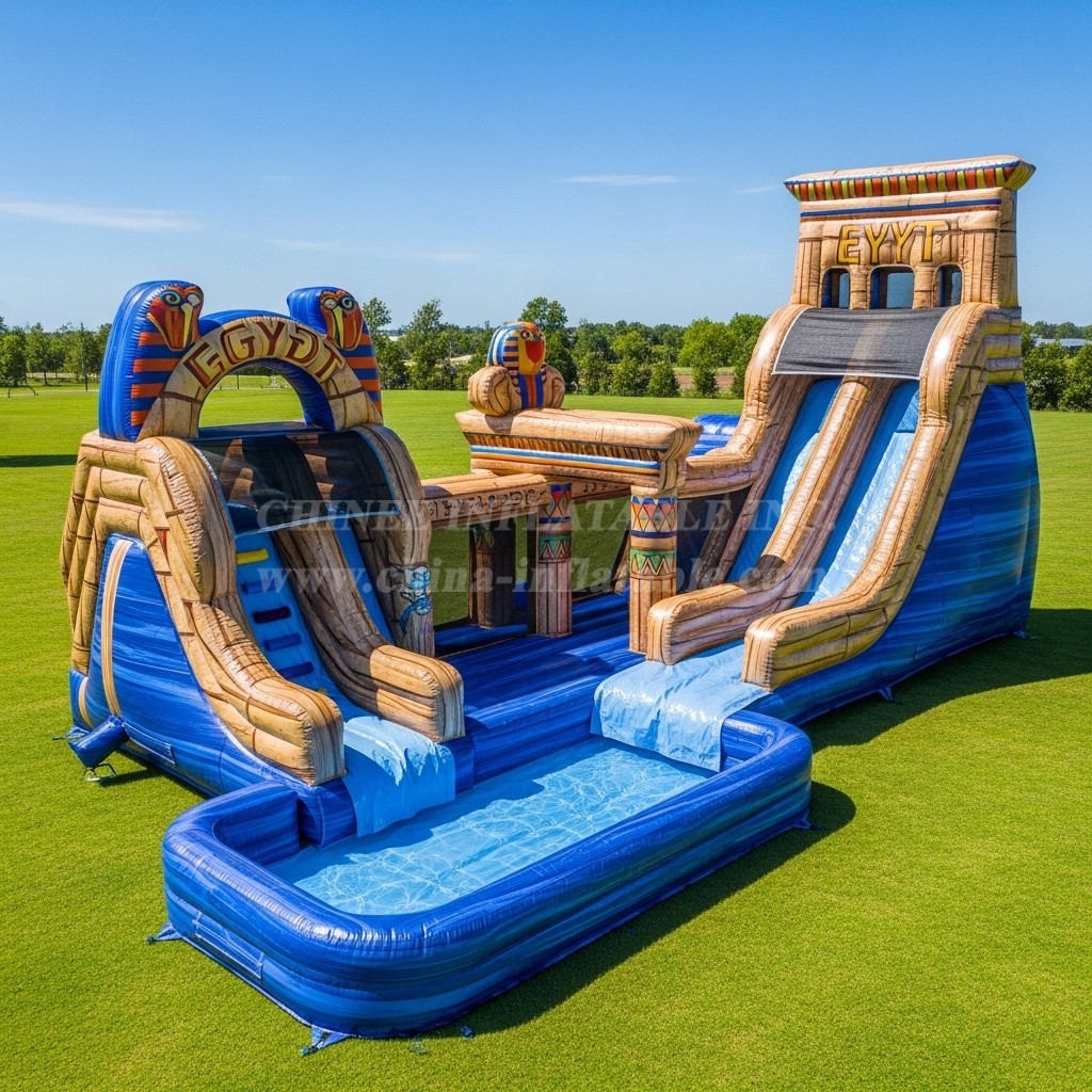 T8-5567 Egypt Theme Inflatable Water Slide