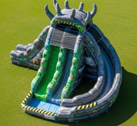T8-5842 Toxic Theme Inflatable Water Slide