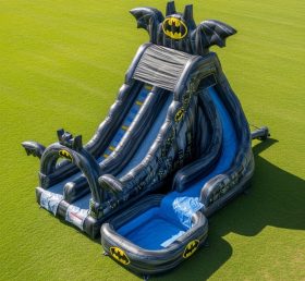T8-7143 Batman Theme Inflatable Water Slide