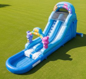 T8-7183 Care Bears Theme Inflatable Water Slide