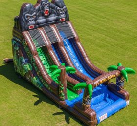 T8-7279 King Kong Theme Inflatable Water Slide