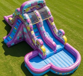 T8-7294 L.O.L.SURPRISE Theme Inflatable Water Slide