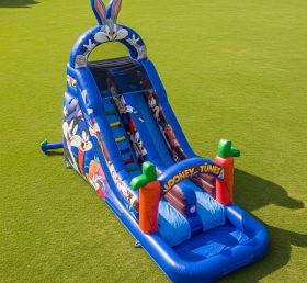 T8-7305 Looney Tunes Theme Inflatable Water Slide