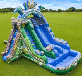 T8-7541 The Legend of Zelda Theme Inflatable Water Slide