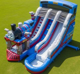 T8-7559 Thomas & Friends Theme Inflatable Water Slide