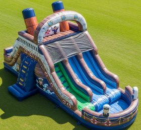 T8-7580 Titanic Theme Inflatable Water Slide