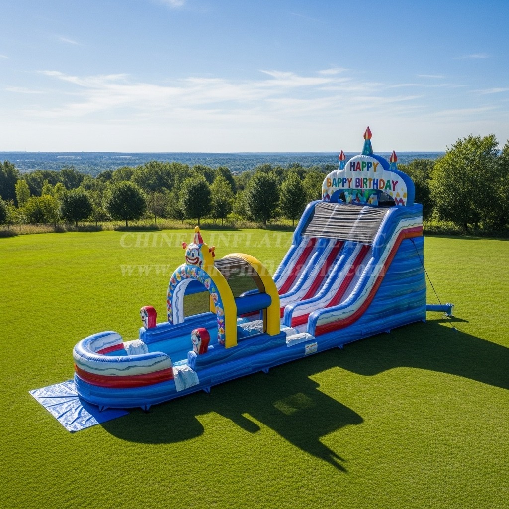 T8-7631 Birthdays Theme Giant Slide