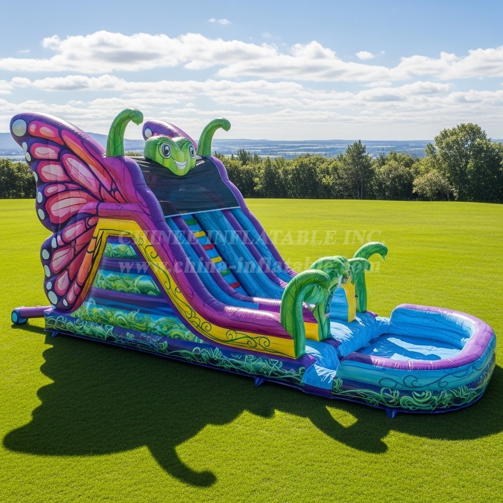 T8-7632 Butterfly Theme Giant Slide