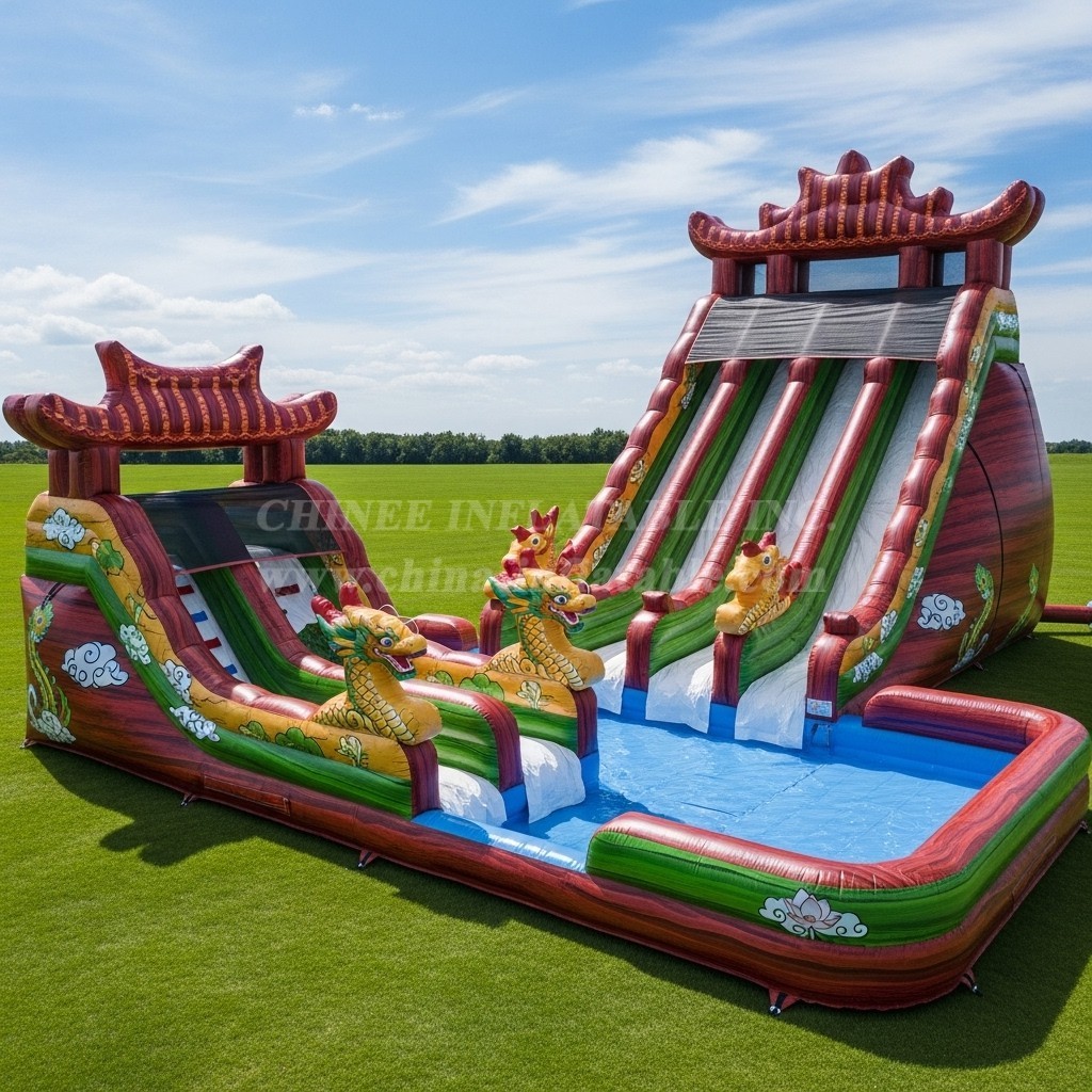 T8-7639 Chinese Style Theme Giant Slide