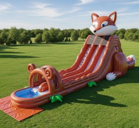 T8-7672 Fox Theme Giant Slide