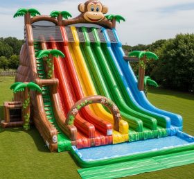 T8-7690 Monkey Theme Giant Slide