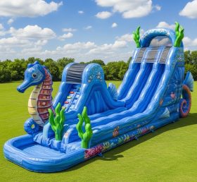 T8-7714 Seahorse Theme Giant Slide