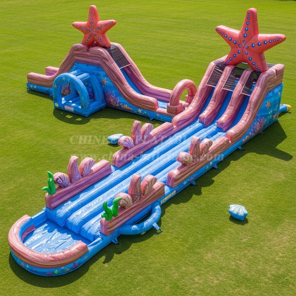 T8-7719 Starfish Theme Giant Slide