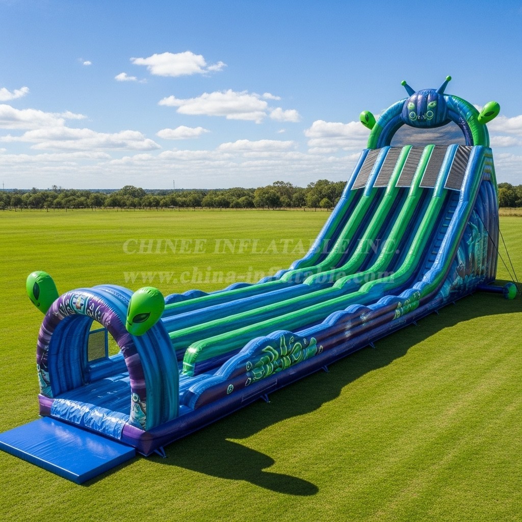 T8-7829 Alien Theme Giant Slide