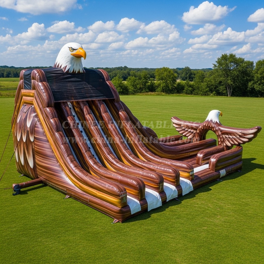 T8-7847 Eagle Theme Giant Slide