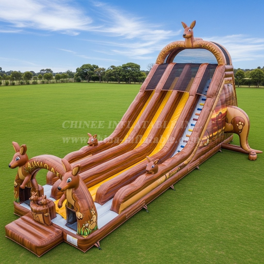 T8-7856 Kangaroo Theme Giant Slide