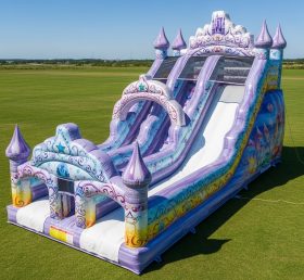 T8-8745 Fairy Tale Castle Inflatable Slide