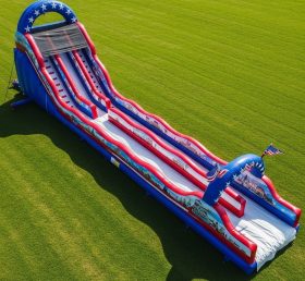 T8-8814 American Style Inflatable Dry Slide