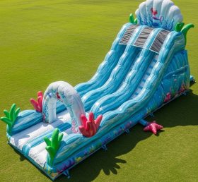 T8-9050 Mermaid Inflatable Slide
