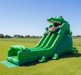 T8-9054 Crocodile Inflatable Slide