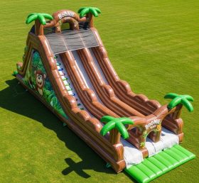 T8-9061 Bear Inflatable Slide