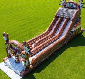 T8-9089 American Indian Inflatable Slide
