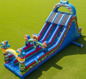 T8-9092 Blippi Wonders Inflatable Slide