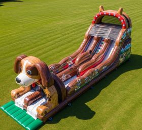 T8-9105 Dog Theme Inflatable Slide