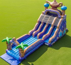 T8-9107 Aladdin Inflatable Slide