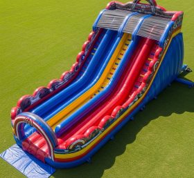 T8-9156 Captain America Inflatable Slide