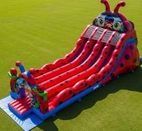 T8-9165 Ladybug Inflatable Slide