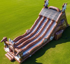 T8-9183 American Indian Inflatable Slide