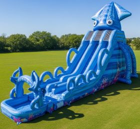 T8-9238 Octopus Inflatable Water Slide