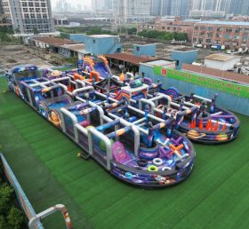CR2-120 Space Theme Challenging Run Giant Inflatable Obstacle Courses